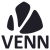 venn logo black